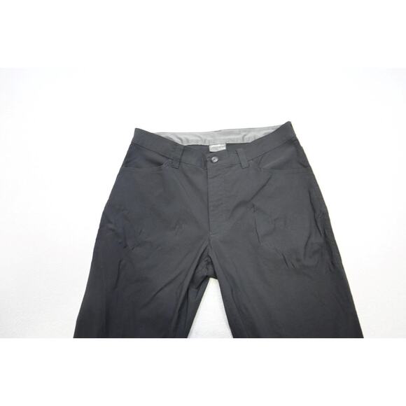 Eddie Bauer Camp Tech Pants Black Nylon Hiking Athetic Mens Size 32 x 30 - Picture 4 of 8